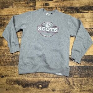 CI Sport Alma College Scots‎ Sweatshirt Pullover Crew Neck Gray Mens M